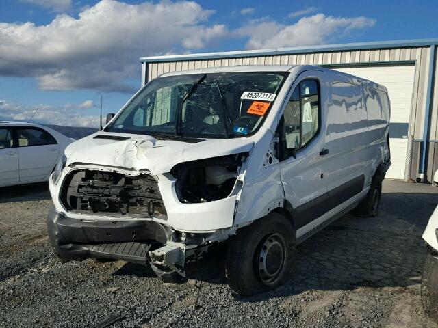 1FTYE9ZM1GKB18118 - 2016 FORD TRANSIT T- WHITE photo 2