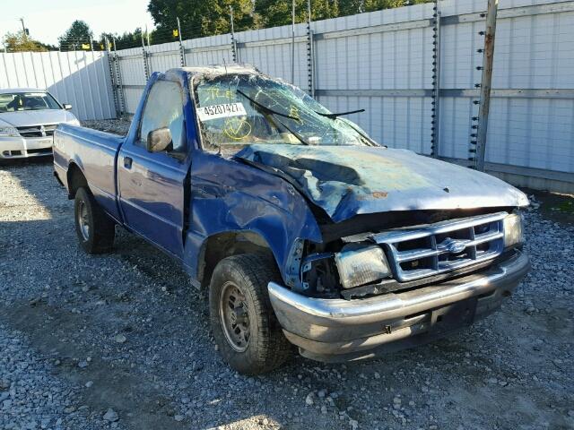 1FTCR10A1RTA07035 - 1994 FORD RANGER BLUE photo 1