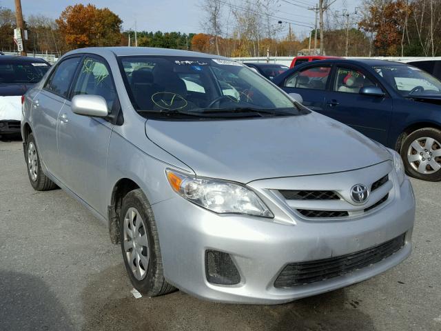 JTDBU4EE1B9154837 - 2011 TOYOTA COROLLA SILVER photo 1