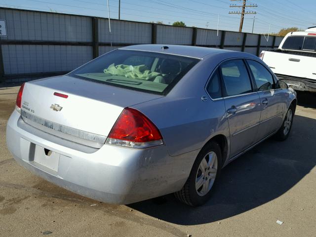 2G1WB58K769196887 - 2006 CHEVROLET IMPALA LS SILVER photo 4