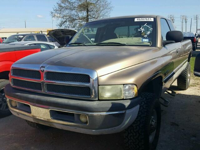 3B7KF23641G166943 - 2001 DODGE RAM 2500 TAN photo 2