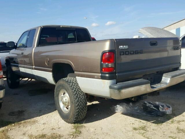 3B7KF23641G166943 - 2001 DODGE RAM 2500 TAN photo 3