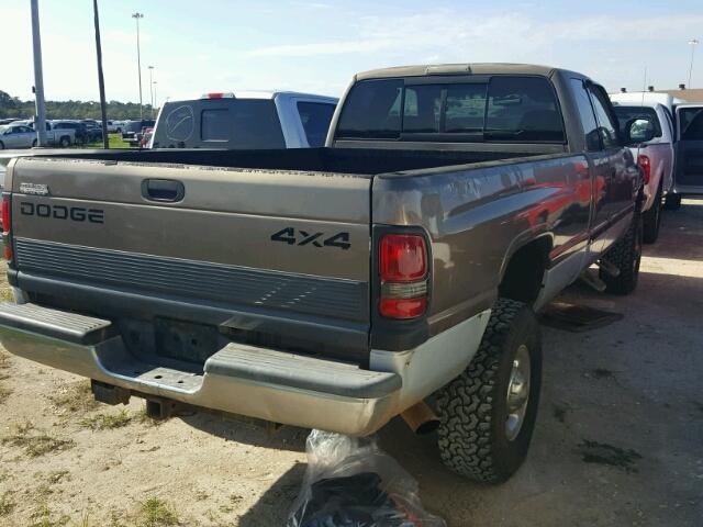 3B7KF23641G166943 - 2001 DODGE RAM 2500 TAN photo 4