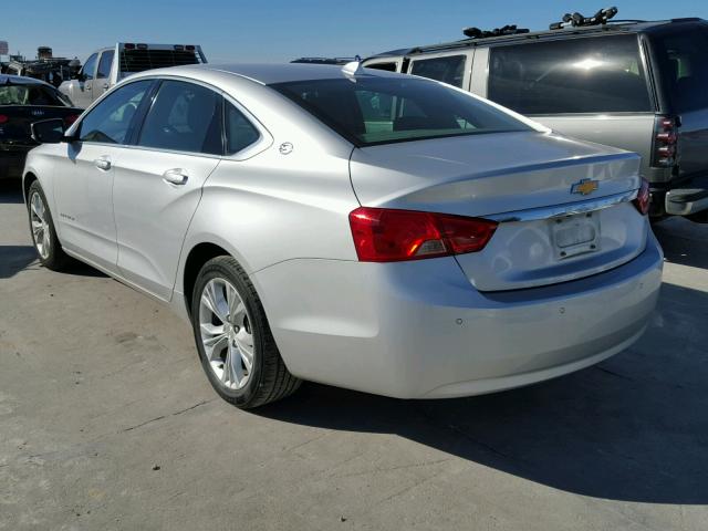 1G1115SL4EU100388 - 2014 CHEVROLET IMPALA LT GRAY photo 3