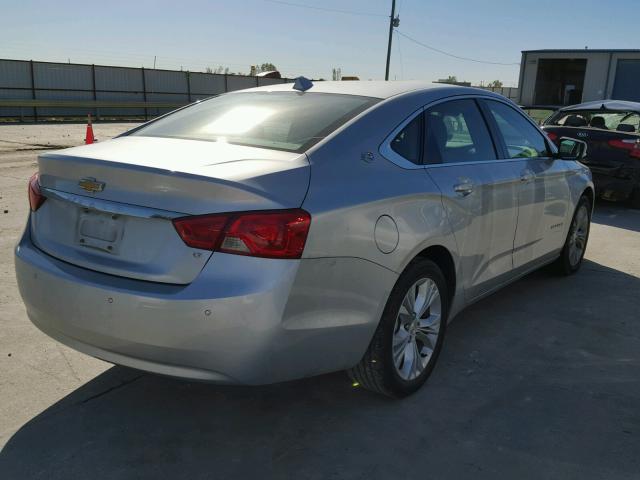 1G1115SL4EU100388 - 2014 CHEVROLET IMPALA LT GRAY photo 4