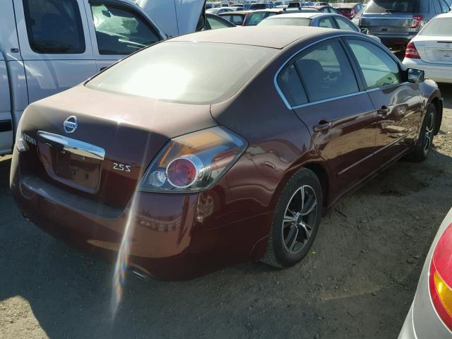 1N4AL2AP8AN422238 - 2010 NISSAN ALTIMA BAS MAROON photo 4