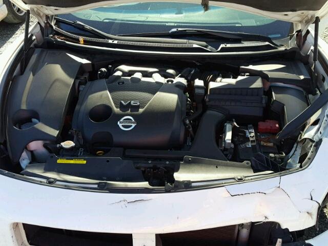 1N4AA5AP6AC817859 - 2010 NISSAN MAXIMA S WHITE photo 7