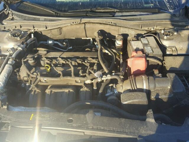 3FAHP0HA4BR182483 - 2011 FORD FUSION SE CHARCOAL photo 7