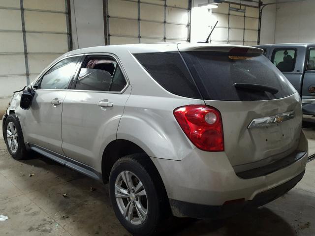 2GNALAEK6E6325656 - 2014 CHEVROLET EQUINOX LS TAN photo 3