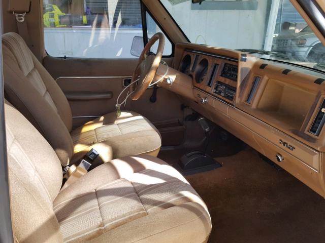 1FMCU12T7JUA01859 - 1988 FORD BRONCO II BEIGE photo 5