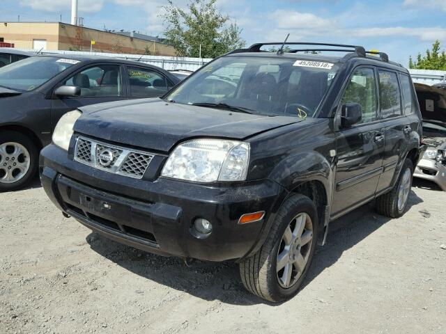 JN8BT08V76W212839 - 2006 NISSAN X-TRAIL XE BLACK photo 2