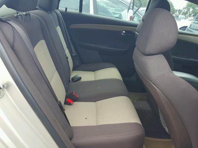 1G1ZC5E15BF165404 - 2011 CHEVROLET MALIBU 1LT BEIGE photo 6