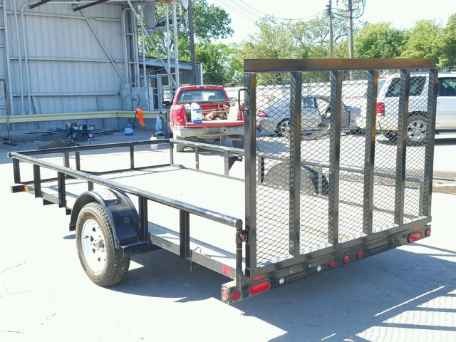 16VAX1214F2098155 - 2015 TRAIL KING TRAILER BLACK photo 3