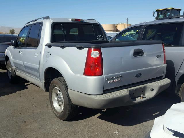 1FMZU67E52UB79997 - 2002 FORD EXPLORER S GRAY photo 3