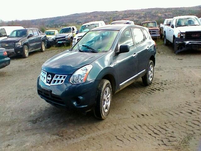 JN8AS5MT7DW034556 - 2013 NISSAN ROGUE BLUE photo 2