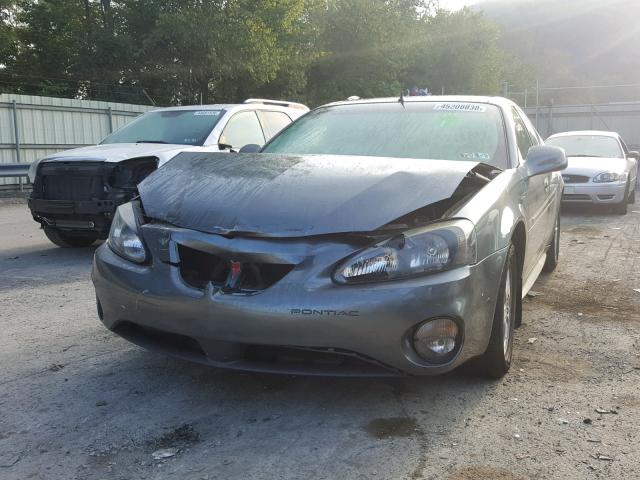 2G2WS522X51192852 - 2005 PONTIAC GRAND PRIX Сірий фото 2