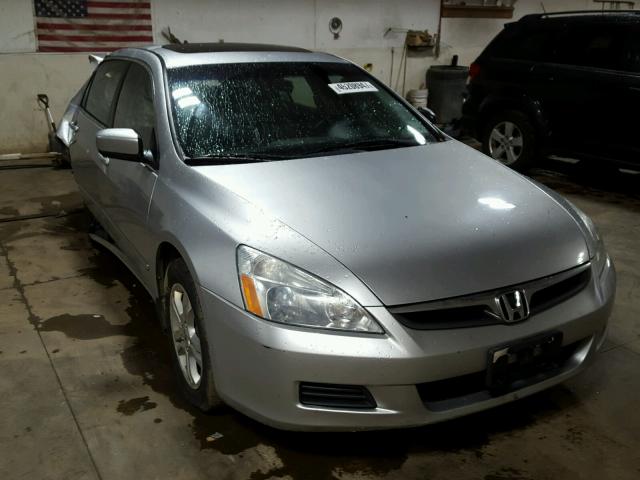 1HGCM56816A092865 - 2006 HONDA ACCORD EX SILVER photo 1