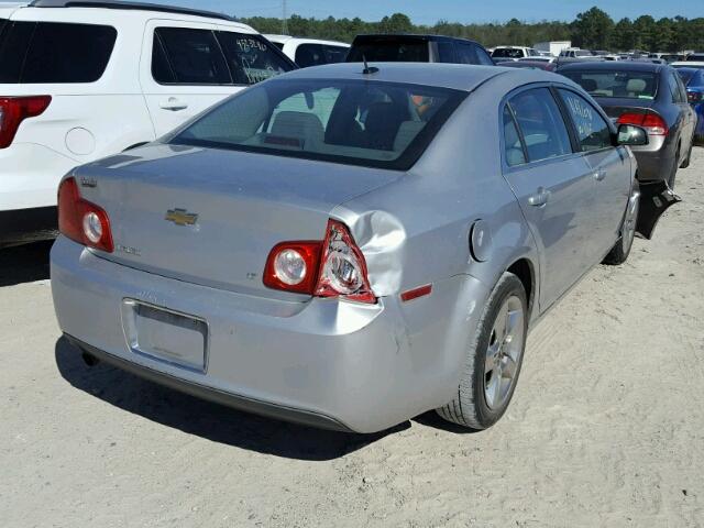 1G1ZH57B49F171857 - 2009 CHEVROLET MALIBU 1LT SILVER photo 4