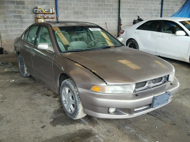 4A3AA46G3YE130217 - 2000 MITSUBISHI GALANT GOLD photo 1