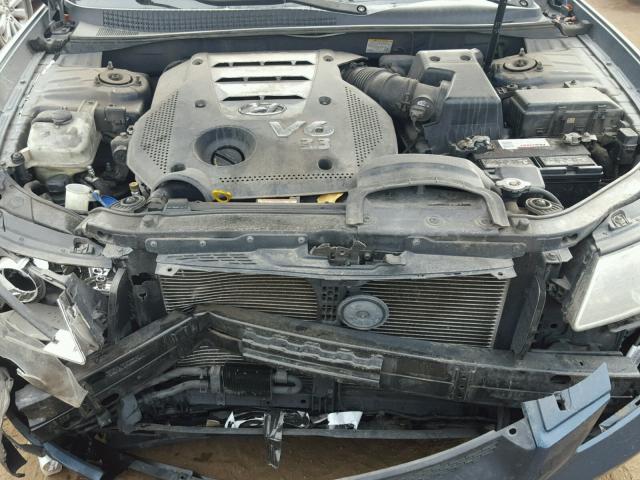 5NPEU46F96H078561 - 2006 HYUNDAI SONATA GLS BLUE photo 7