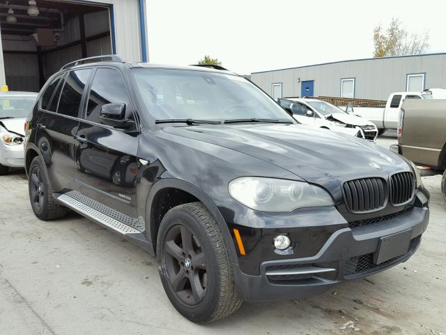 5UXFE43519L273940 - 2009 BMW X5 XDRIVE3 BLACK photo 1