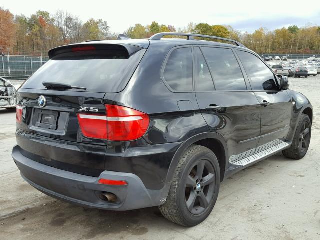 5UXFE43519L273940 - 2009 BMW X5 XDRIVE3 BLACK photo 4