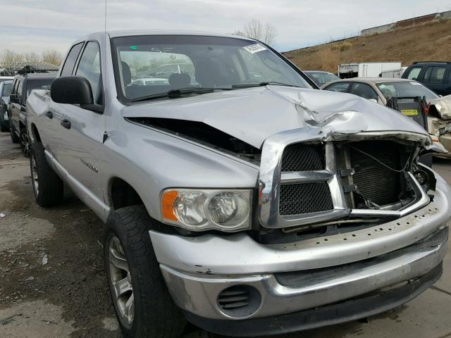 1D7HU18N15J596756 - 2005 DODGE RAM 1500 SILVER photo 1