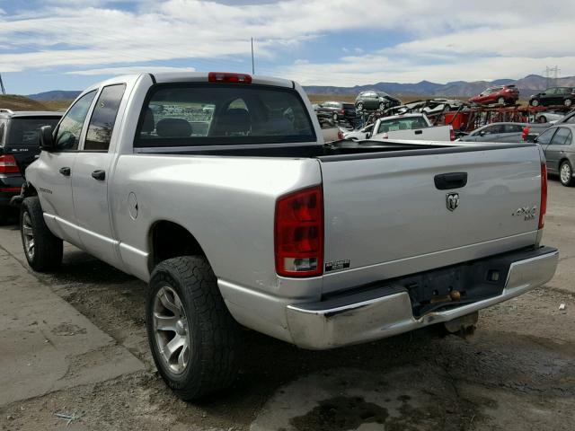 1D7HU18N15J596756 - 2005 DODGE RAM 1500 SILVER photo 3