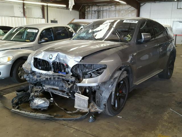 5UXFG83568LZ92181 - 2008 BMW X6 XDRIVE5 GRAY photo 2