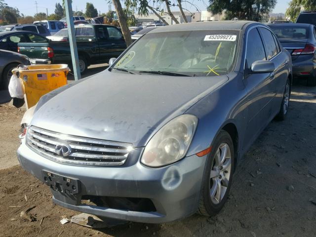 JNKCV51E56M519373 - 2006 INFINITI G35 GRAY photo 2