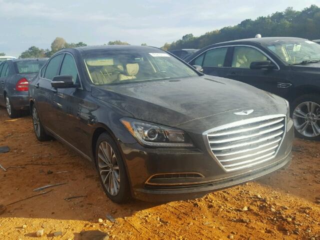 KMHGN4JE4FU067800 - 2015 HYUNDAI GENESIS BROWN photo 1