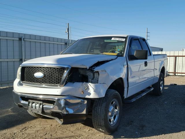 1FTPX14578FB81354 - 2008 FORD F150 WHITE photo 2