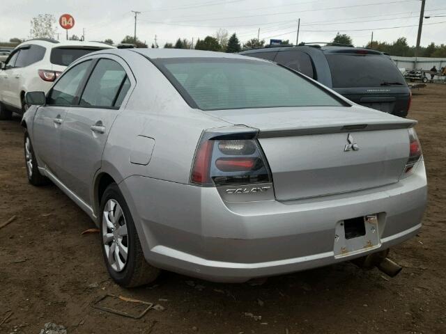 4A3AB36FX6E068665 - 2006 MITSUBISHI GALANT ES SILVER photo 3