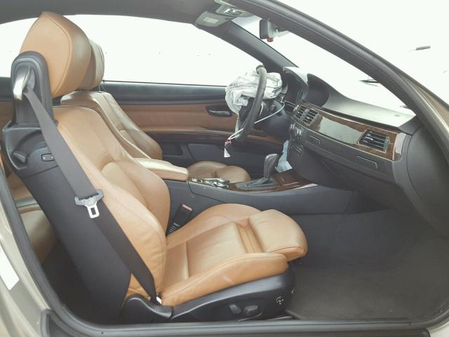 WBAWL73558PX56473 - 2008 BMW 335 I BEIGE photo 5