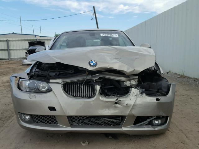 WBAWL73558PX56473 - 2008 BMW 335 I BEIGE photo 9