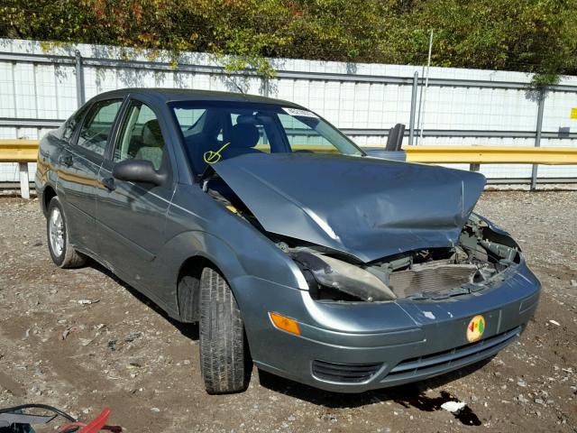 1FAFP34N85W269905 - 2005 FORD FOCUS ZX4 GREEN photo 1