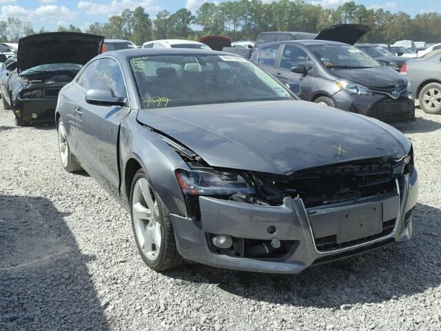 WAULFAFR5CA045826 - 2012 AUDI A5 PREMIUM GRAY photo 1