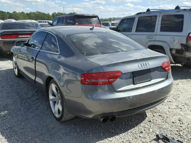 WAULFAFR5CA045826 - 2012 AUDI A5 PREMIUM GRAY photo 3