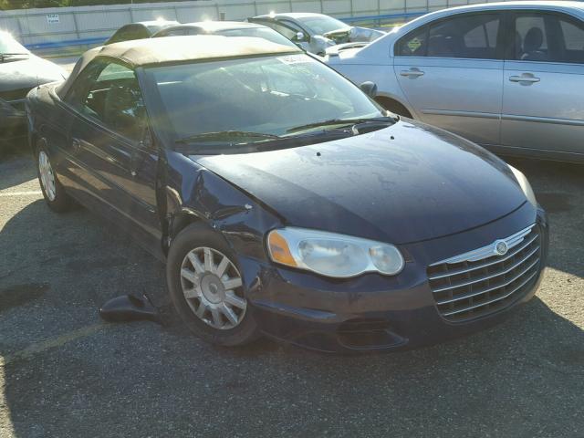 1C3EL45XX6N131169 - 2006 CHRYSLER SEBRING BLUE photo 1