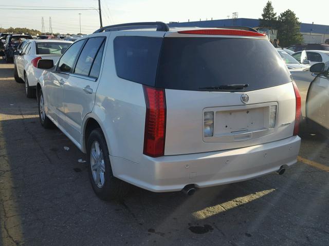 1GYDE637840128209 - 2004 CADILLAC SRX WHITE photo 3