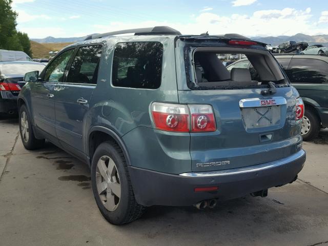 1GKLVMED5AJ138277 - 2010 GMC ACADIA SLT 蓝色 照片 3