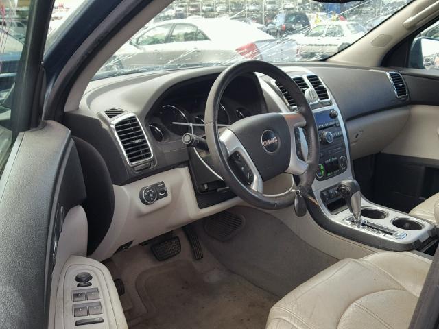 1GKLVMED5AJ138277 - 2010 GMC ACADIA SLT 蓝色 照片 9