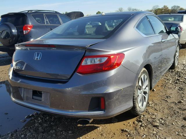 1HGCT1B84DA014823 - 2013 HONDA ACCORD EXL GRAY photo 4