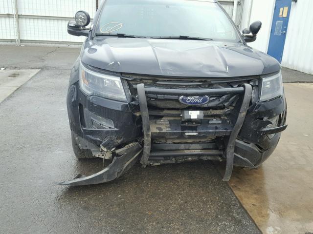 1FM5K8AR7HGA62814 - 2017 FORD EXPLORER P TWO TONE photo 9