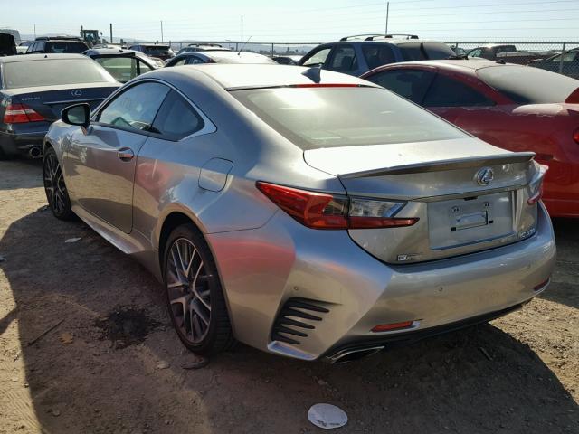 JTHHE5BC6F5002726 - 2015 LEXUS RC 350 GRAY photo 3