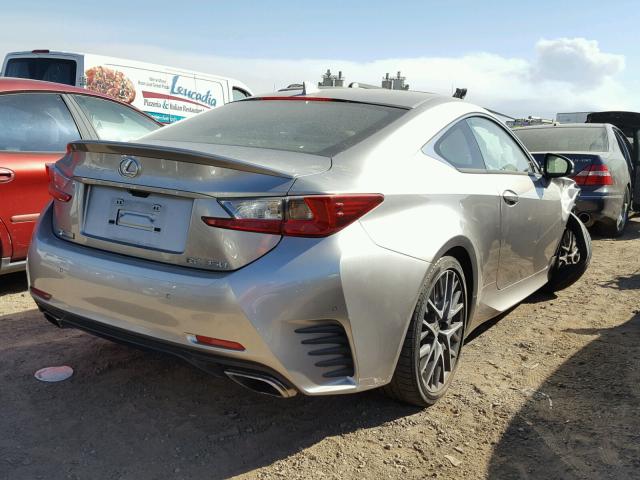 JTHHE5BC6F5002726 - 2015 LEXUS RC 350 GRAY photo 4