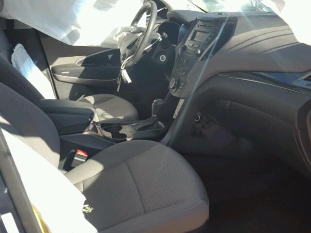 5XYZT3LBXFG282521 - 2015 HYUNDAI SANTA FE S 蓝色 照片 5