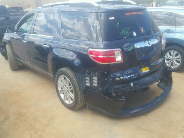 5GZER23D09J185730 - 2009 SATURN OUTLOOK XR ლურჯი ფოტო 3