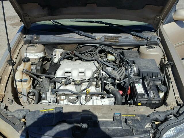 1G1NE52J92M620506 - 2002 CHEVROLET MALIBU LS 金色 照片 7