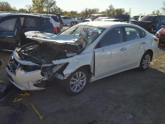 1N4AL3AP0DN544831 - 2013 NISSAN ALTIMA 2.5 WHITE photo 2